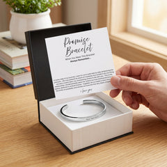 Promise Bracelet For Him - Boyfriend Gift - Say it without saying it.