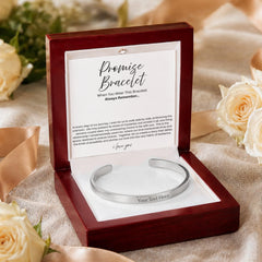 Promise Bracelet For Him - Boyfriend Gift - Say it without saying it.