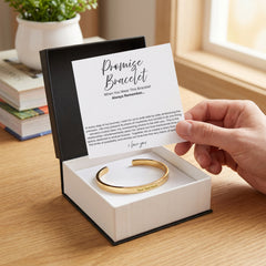 Promise Bracelet For Him - Boyfriend Gift - Say it without saying it.