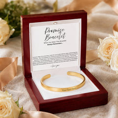 Promise Bracelet For Him - Boyfriend Gift - Say it without saying it.