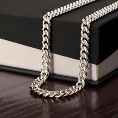 Promise Necklace For Him - Boyfriend Gift - Say it without saying it.