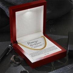 Promise Necklace For Him - Boyfriend Gift - Say it without saying it.