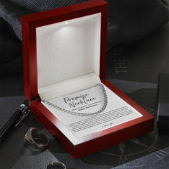 Promise Necklace For Him - Boyfriend Gift - Say it without saying it.