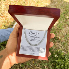 Promise Necklace For Him - Boyfriend Gift - Say it without saying it.