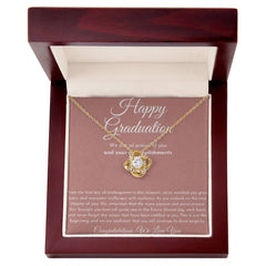 Graduation Love Knot Necklace