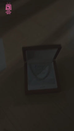 Promise Necklace For Him - Boyfriend Gift - Say it without saying it.
